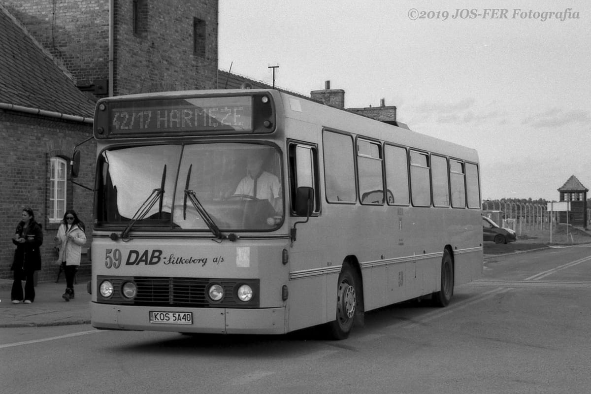 Autobús urbano de Auschwitz