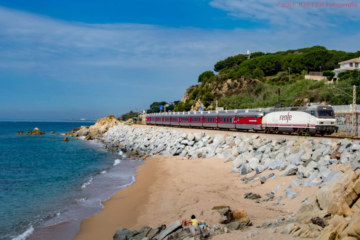 Talgo Catalán por la Costa Brava